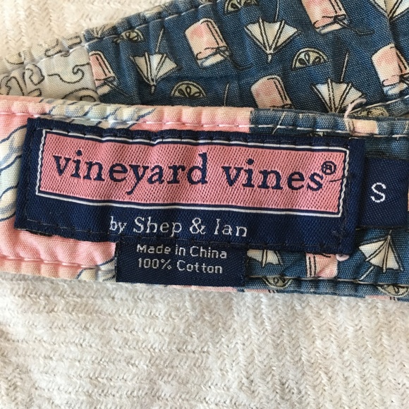 [VINEYARDVINES] Soft fabric patterned belt size S main image 4